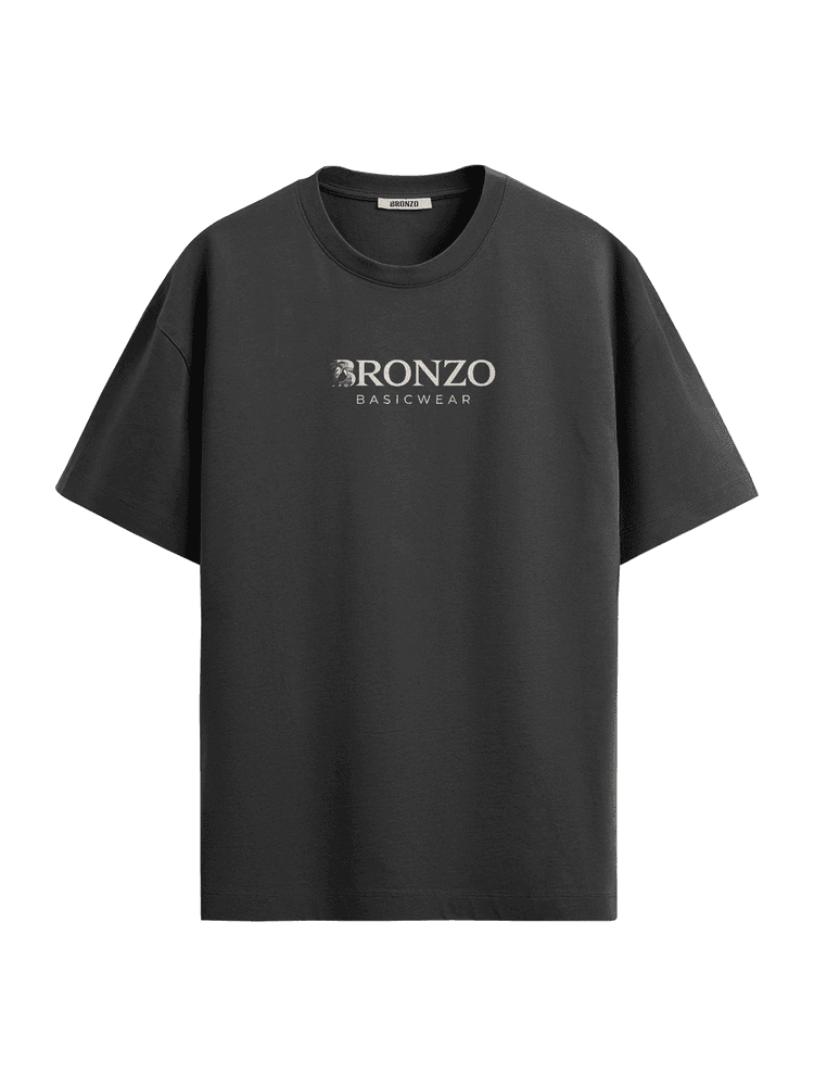 Camiseta Oversized Unissex Br... - Bronzo