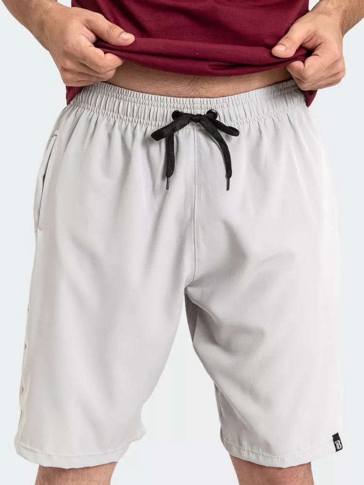 Bermuda Tactel Masculina Cinz... - Bronzo