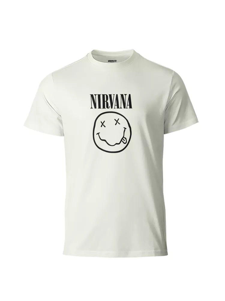 Camiseta Básica Nirvana - Bronzo