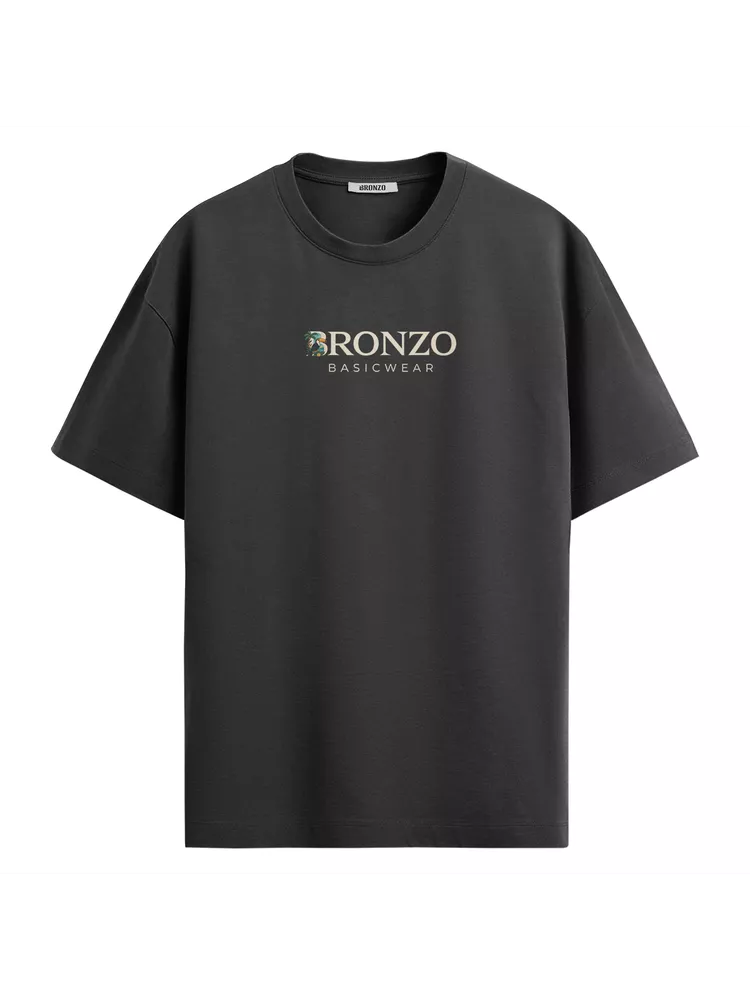 Camiseta Oversized Unissex Br... - Bronzo