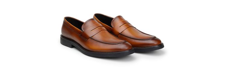 Sapato Social Masculino Loafer CNS Camel - 27470c - CNS Calçados