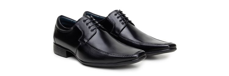 Sapato Social Masculino Derby Premium CNS Preto -... - CNS Calçados