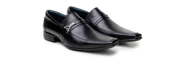 Sapato Social Masculino Loafer CNS Premium Preto -... - CNS Calçados