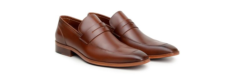 Sapato Social Masculino Loafer CNS Caramelo - 2723 - CNS Calçados