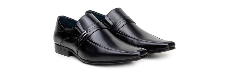 Sapato Social Masculino Loafer CNS Preto - 25993p - CNS Calçados
