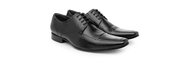Sapato Social Masculino Derby CNS Preto - 27003p - CNS Calçados