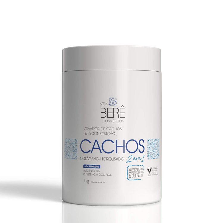 Ativador de Cachos com Colágeno Hidrolisado 1KG | BELABERE
