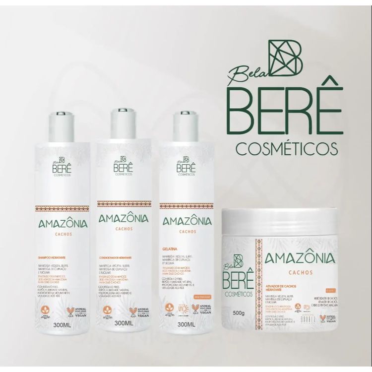 Kit Amazônia 300ml Lançamento Bela Berê