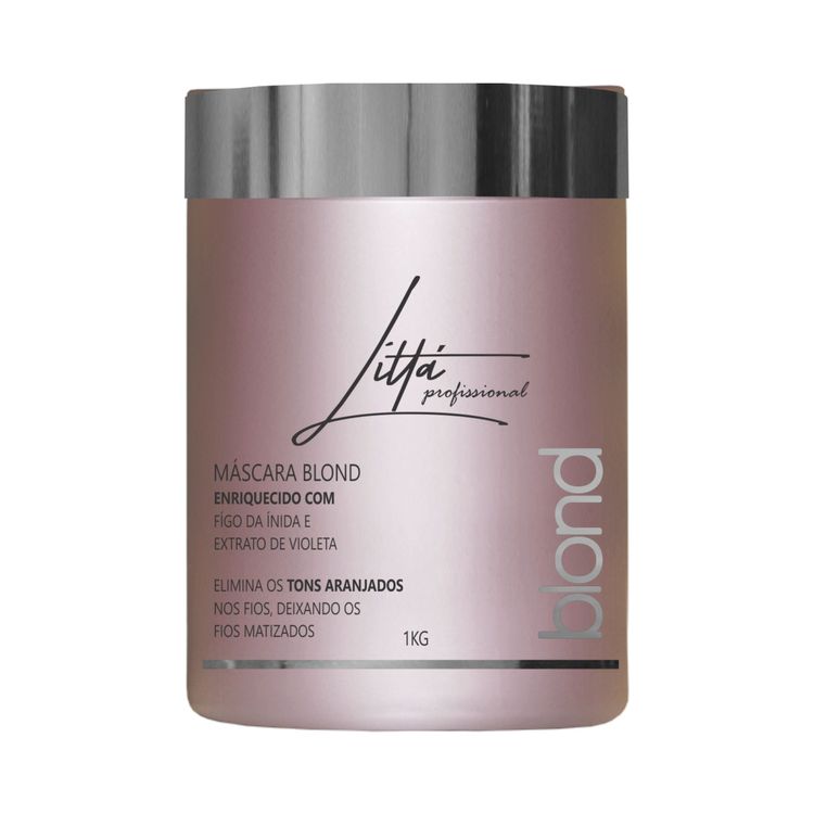 Máscara Blond 1KG - Littá Profissional