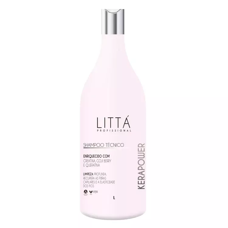 Shampoo Técnico Kerapower 1L - Littá Profissional