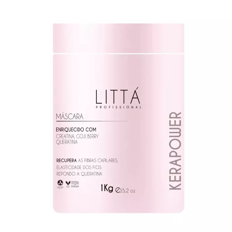 Máscara Kerapower 1KG - Littá Profissional