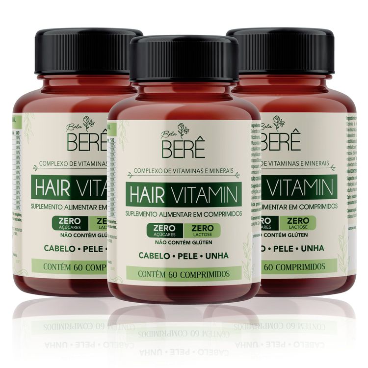 Hair Vitamin - Tratamento para 180 dias