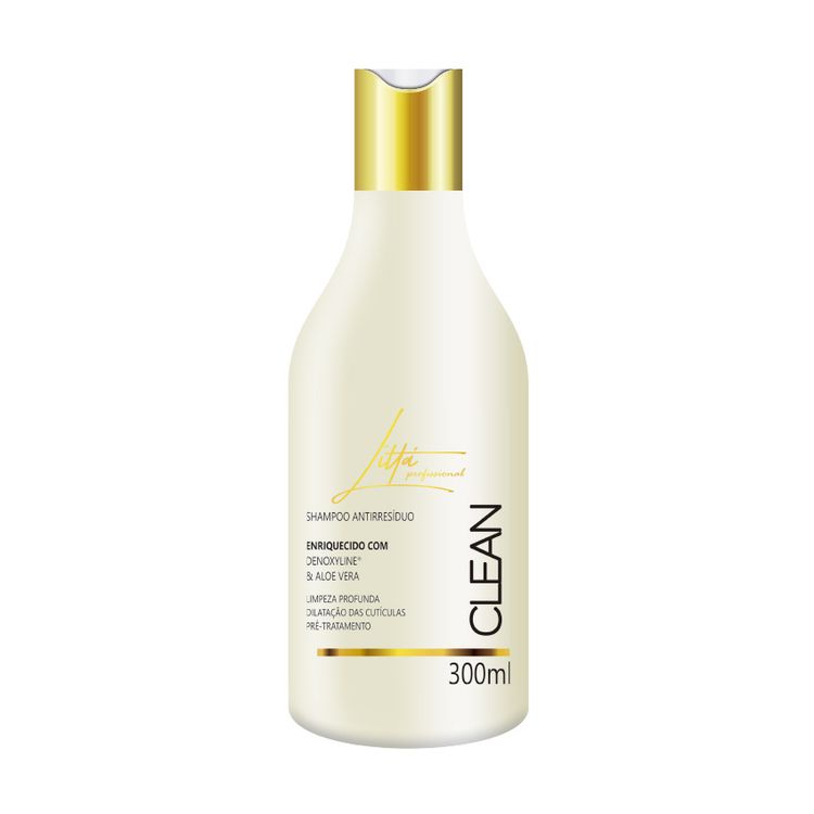 Shampoo Antirresíduo 300ml - Littá Profissional