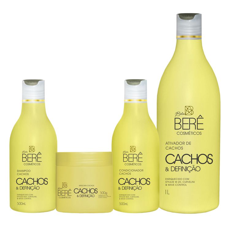 Kit Cachos e Definição 500ml + Ativador 1L