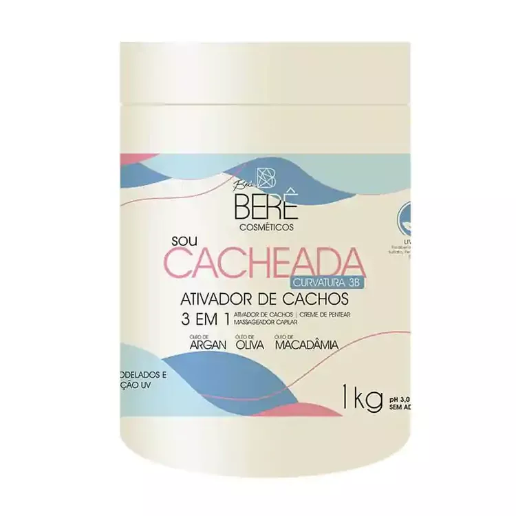 Ativador de Cachos SOU CACHEADA CURVATURA 3B - 1KG