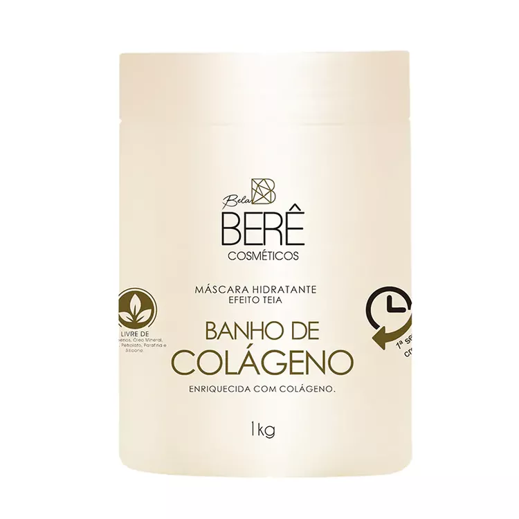 Máscara Hidratante efeito Teia Banho de Colágeno 1kg