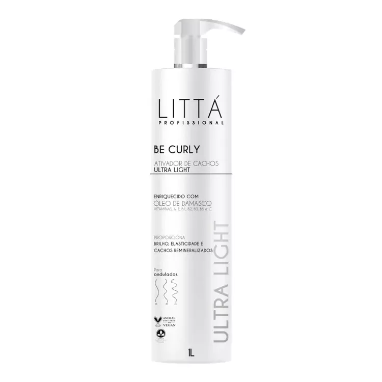 Ativador de Cachos Be Curly Ultra Light - Littá Profissional