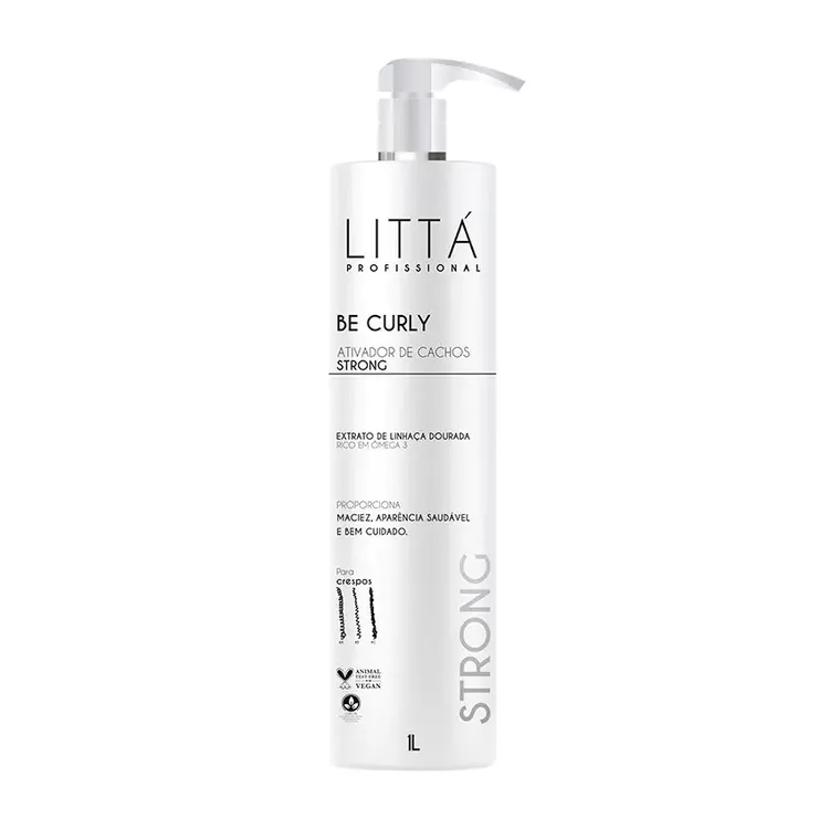 Ativador de Cachos Be Curly Strong - Littá Profissional