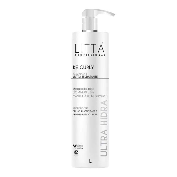 Shampoo Be Curly Ultra Hydra - Littá Profissional