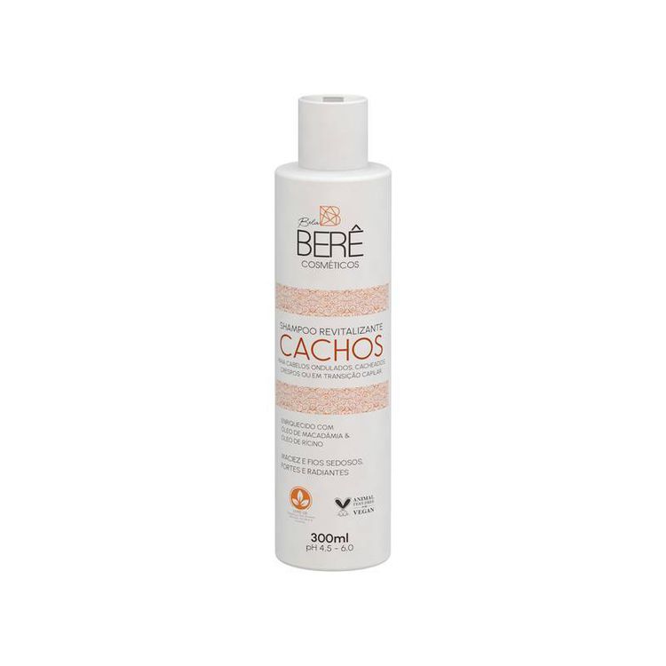 Shampoo Cachos Revitalização com Macadâmia e Rícino 300ml