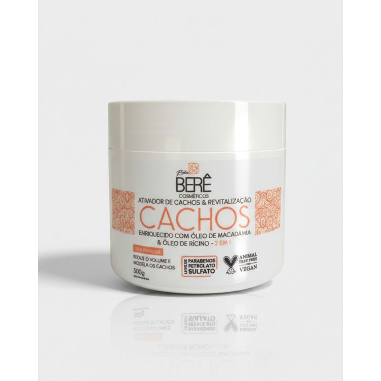 Ativador de Cachos com Macadâmia e Rícino 500g