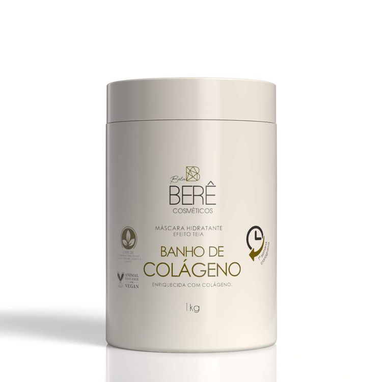 Máscara Hidratante efeito Teia Banho de Colágeno 1kg