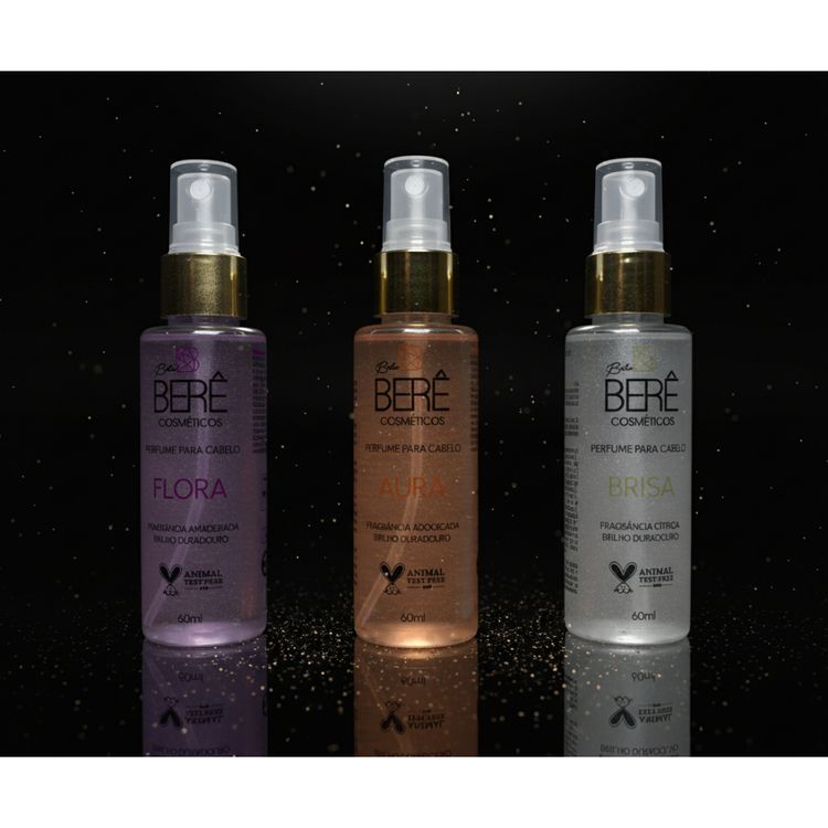 Perfume Capilar Bela Berê 60ml– Brilho Perfeito + Toque Suave + Fragrância Irresistível 