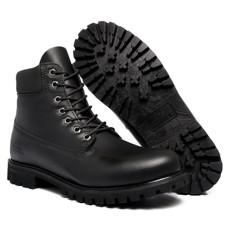 Bota City Unissex Bradok Bucks Preto BRADOK