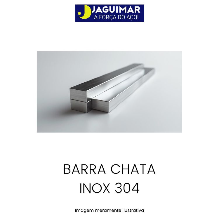 BARRA CHATA INOX 304 3