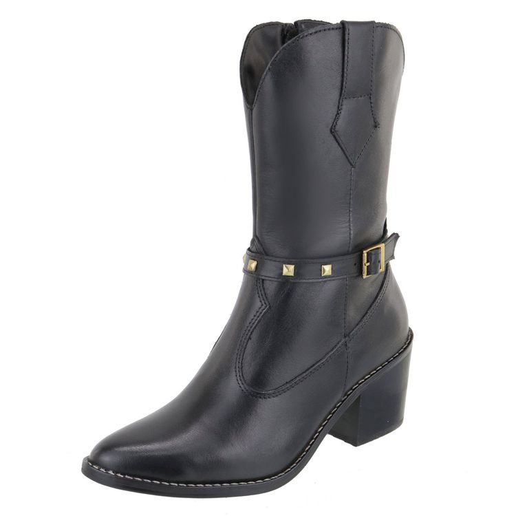 Bota Analu Preta - ANALU-PRETA - KUENTO SHOES