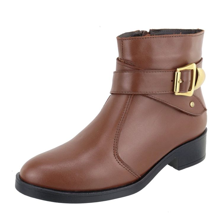 Bota Camile Conhaque - CAMILE-CONHAQUE - KUENTO SHOES