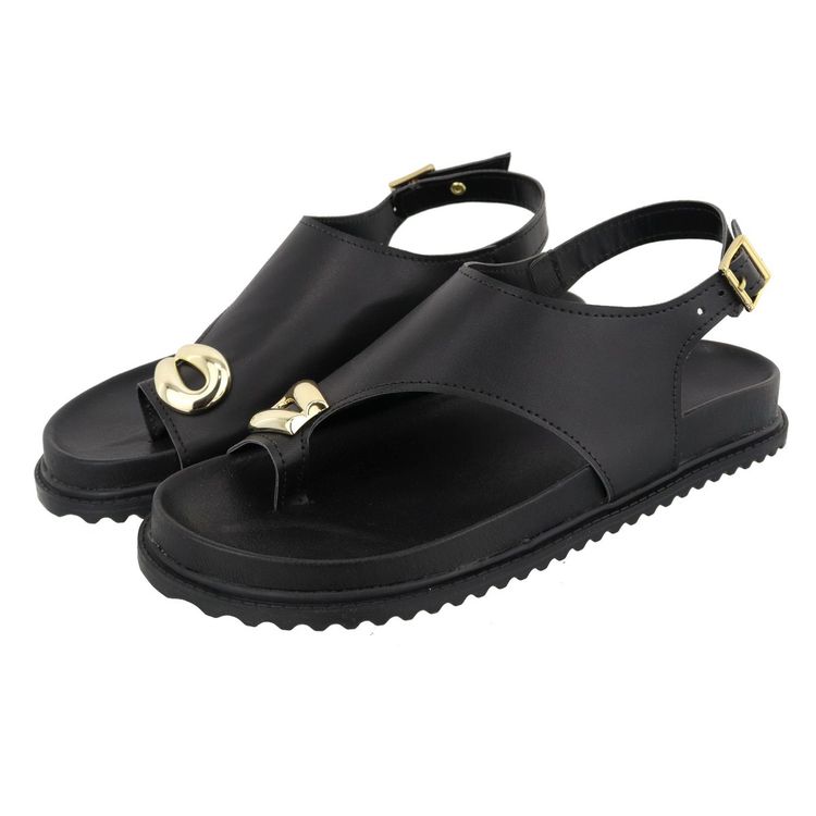 Flat Nala Preta - NALA-PRETA - KUENTO SHOES