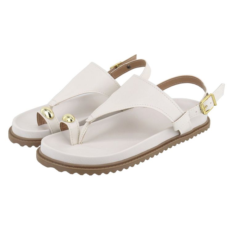 Flat Mel Off White - MEL-OFF WHITE - KUENTO SHOES