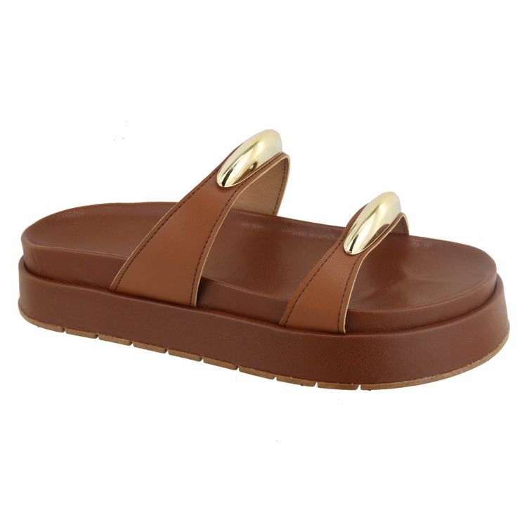 Flatform Melina Caramelo - MELINA-CARAMELO - KUENTO SHOES