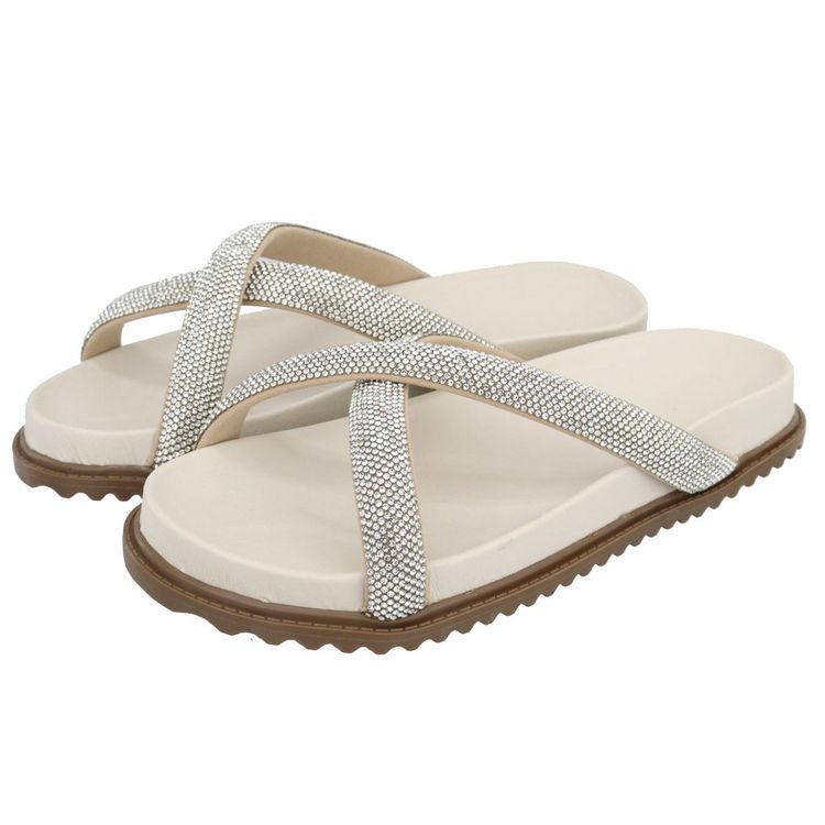 Flatform Dalila Off White - DALILA-OFF WHITE - KUENTO SHOES