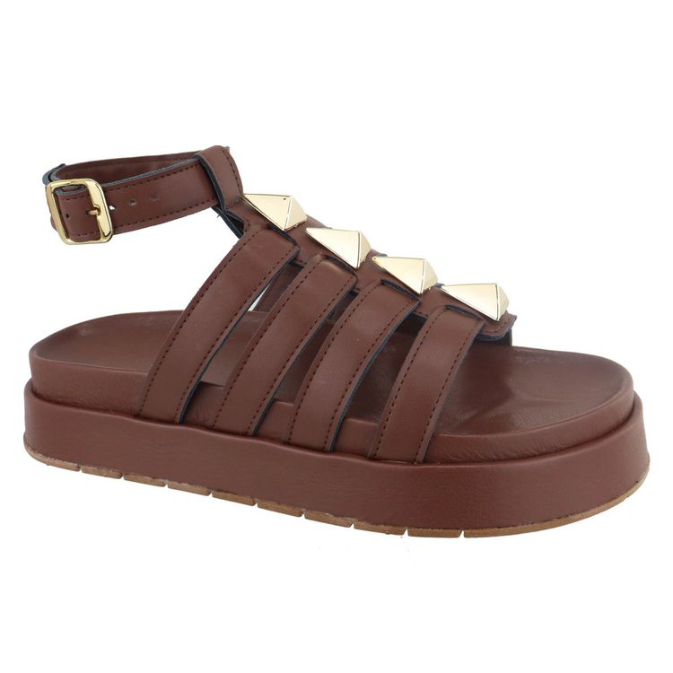 Flatform Noah Marrom - NOAH-MARROM - KUENTO SHOES