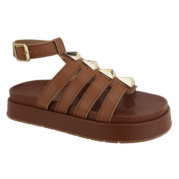 Flatform Noah Caramelo - NOAH-CARAMELO - KUENTO SHOES