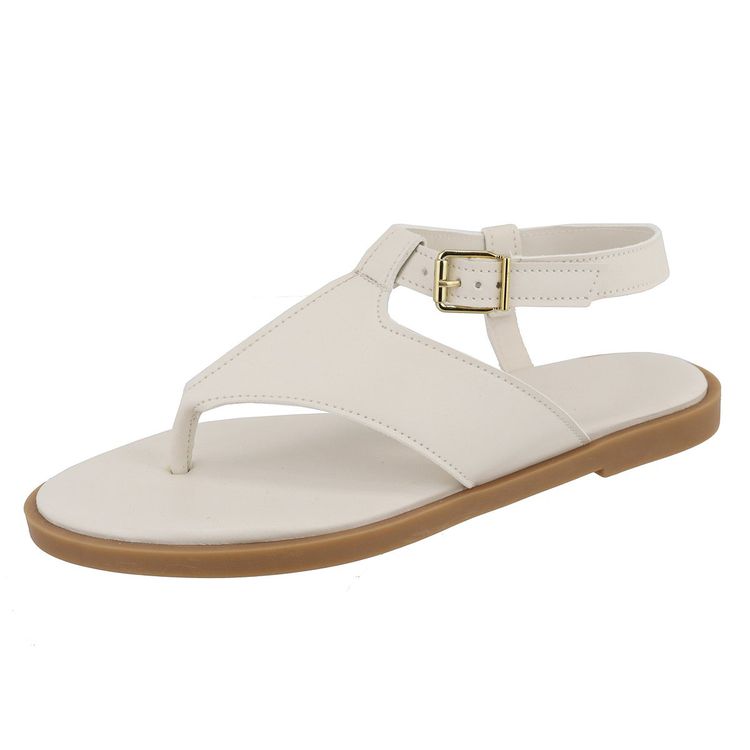 Flat Rasteira Mila Off White - MILA-OFF WHITE - KUENTO SHOES
