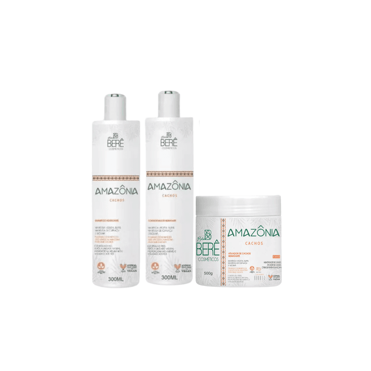 Kit Cachos da Amazônia Home Care 