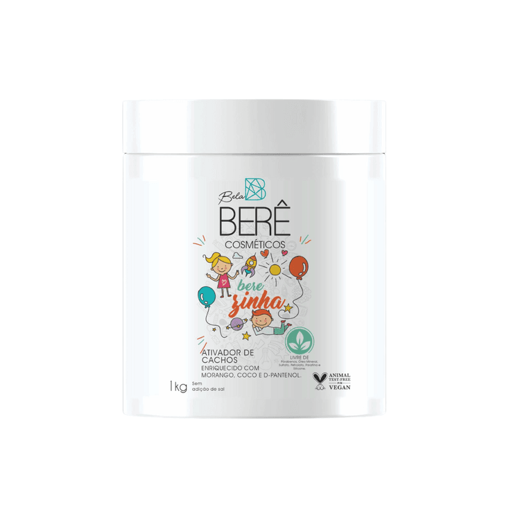 Ativador de Cachos Infantil Berezinha - Pote 1kg