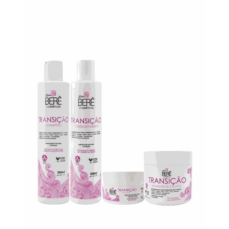 Kit Transição Capilar 300g