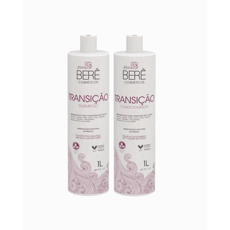Kit Shampoo e Condicionar Transição 1L