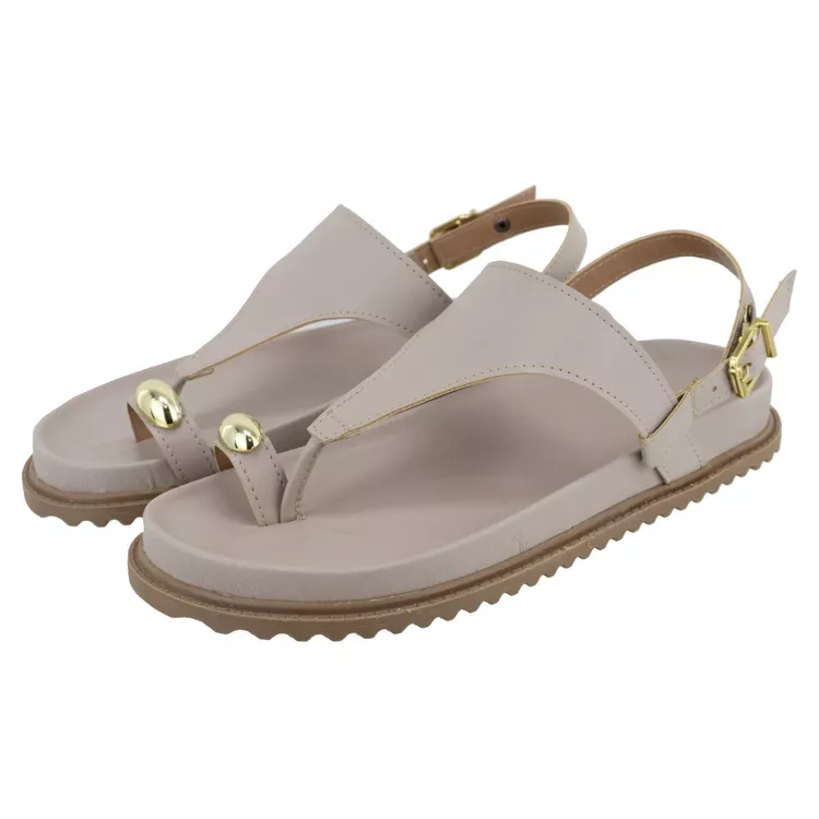 Flat Mel Nude - MEL-NUDE - KUENTO SHOES