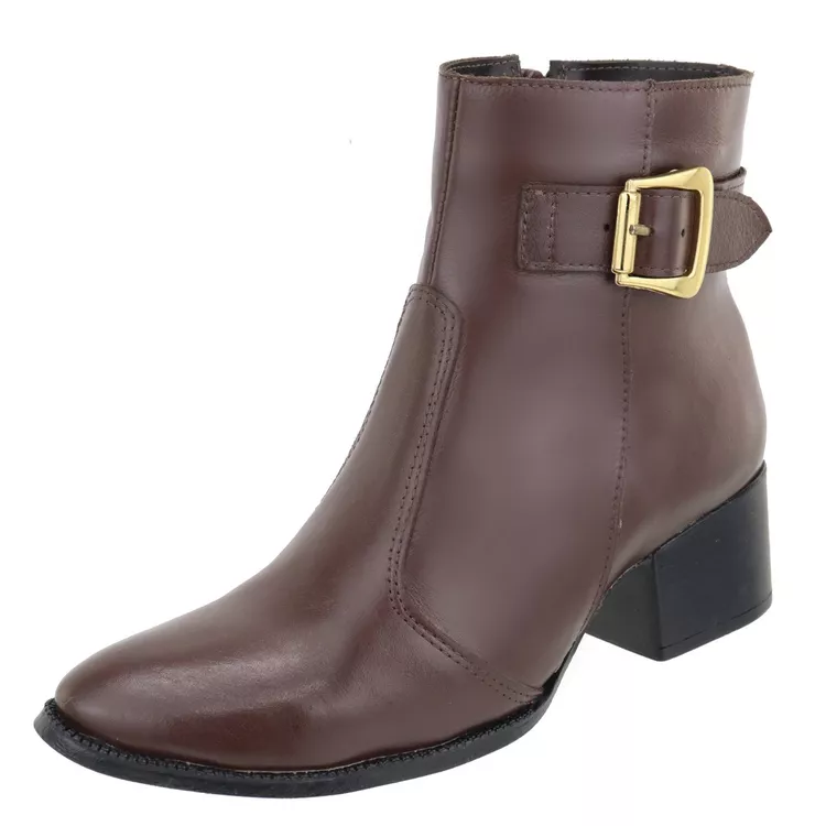 Bota Olívia Chocolate - OLIVIA-CHOCOLATE - KUENTO SHOES
