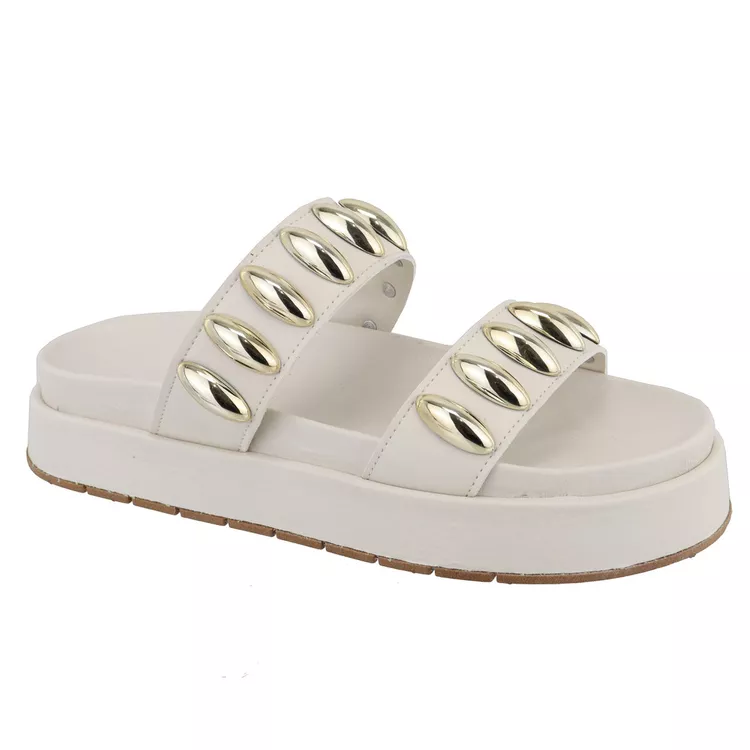 Flatform Amanda Off White - AMANDA-OFF WHITE - KUENTO SHOES