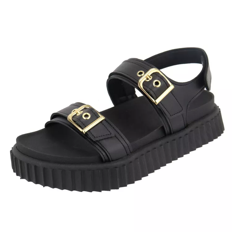 Flatform Nati Preta - NATI-PRETA - KUENTO SHOES