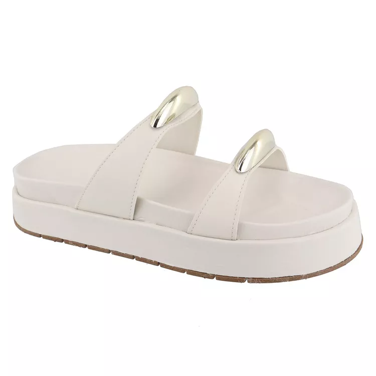 Flatform Melina Off White - MELINA-OFF WHITE - KUENTO SHOES