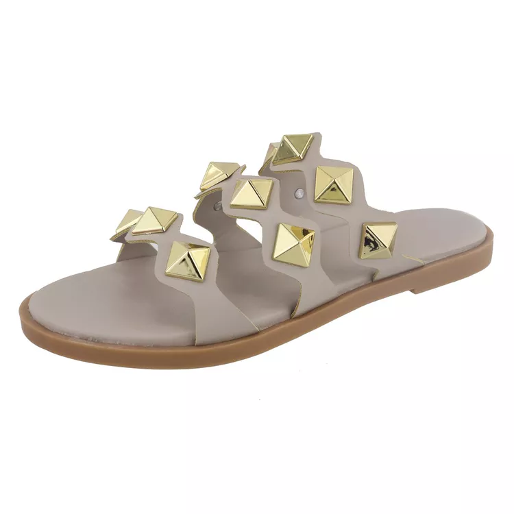 Flat Rasteira Mavi Nude - MAVI-NUDE - KUENTO SHOES