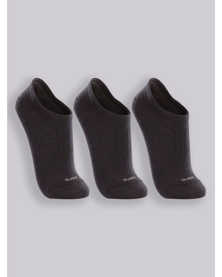 Kit com 3 Pares Meia Soquete Kids Sortidas Lupo Sport 30/35