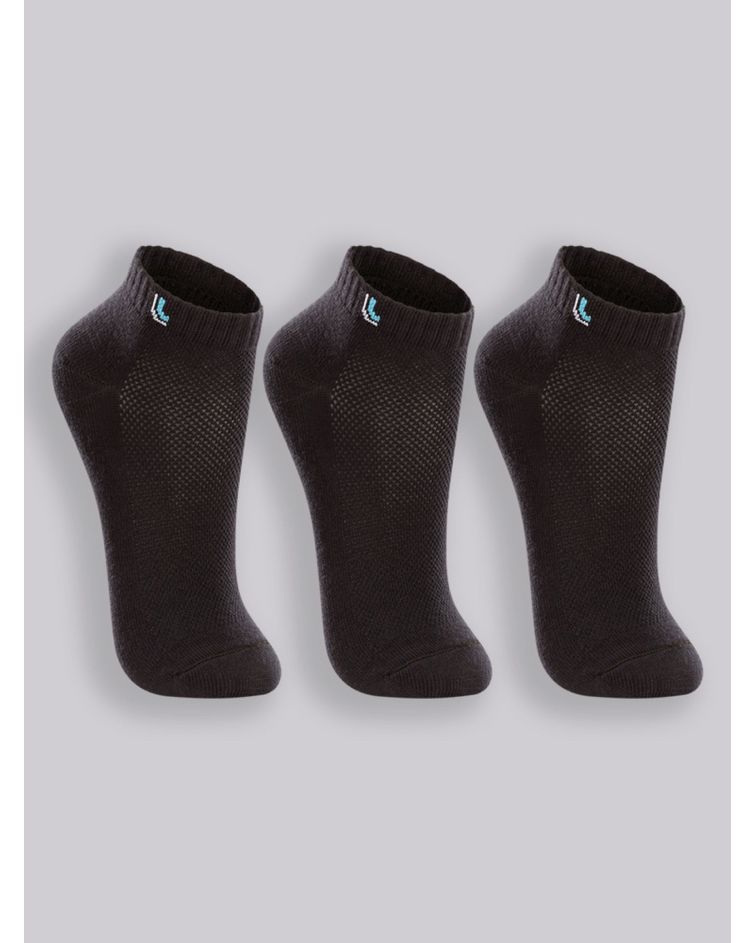 Kit Com 3 Pares De Meia Infantil Cano Curto Lupo Sport 30/36
